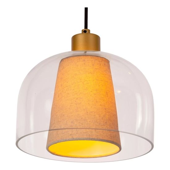 GUNHILD lampa wisząca 3xE27 Transparant 30460/03/60 Lucide - zdjęcie dodatkowe 3